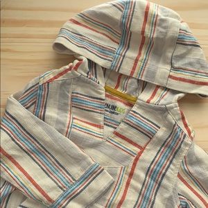 TODDLER LINEN HODDIE